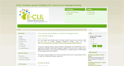 Desktop Screenshot of e-clil.uws.ac.uk