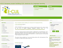 Tablet Screenshot of e-clil.uws.ac.uk
